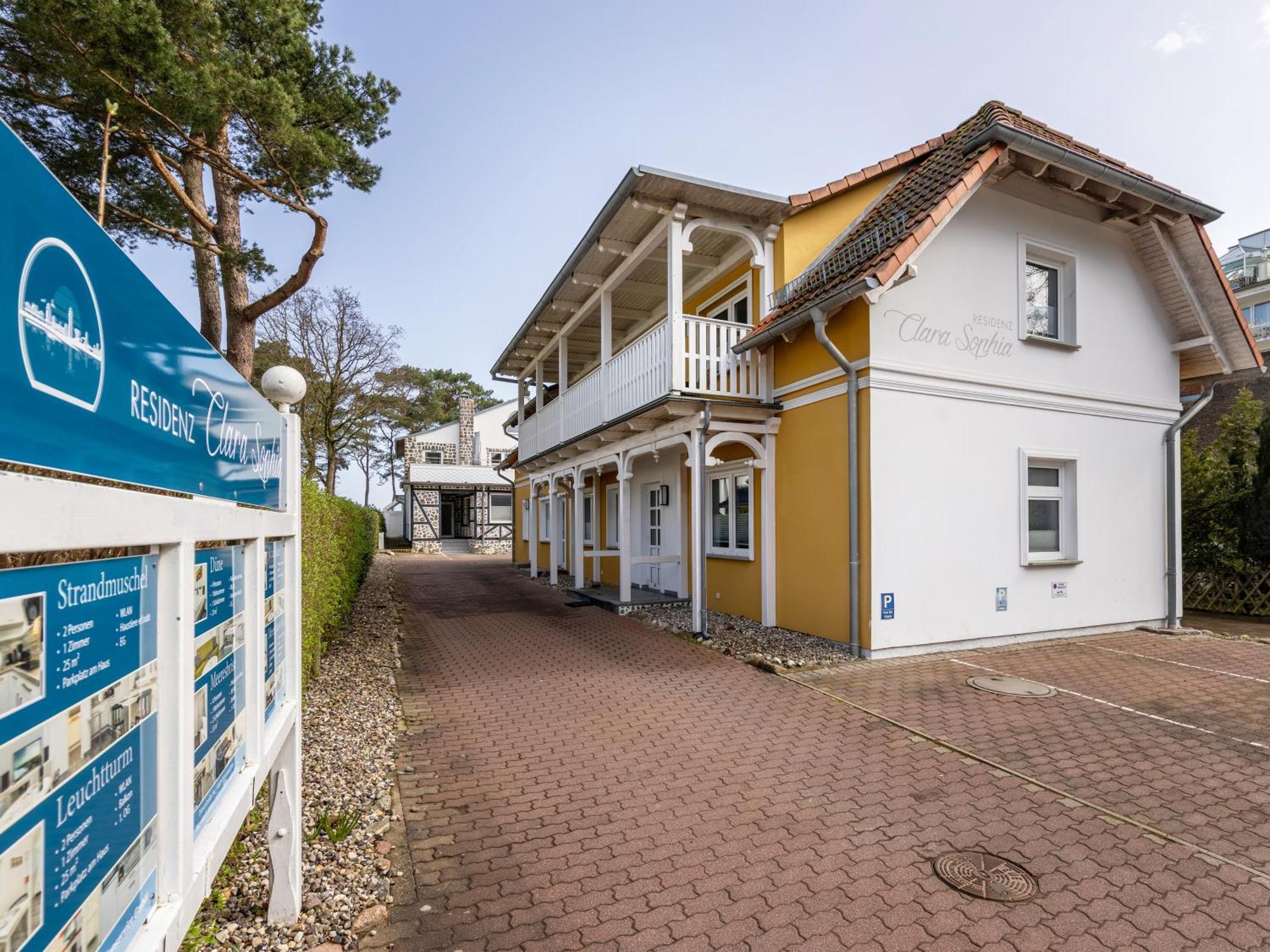 Ferienwohnung Duene In Der Residenz Clara Sophia Binz Esterno foto
